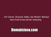 Arti Cancel, Dicancel, Batal, dan Bokem: Bahasa Gaul Anak Muda Zaman Sekarang