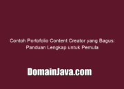 Contoh Portofolio Content Creator yang Bagus: Panduan Lengkap untuk Pemula